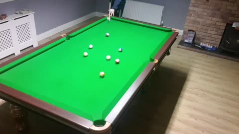 Three Jump Shot! Awesome Pool Skills