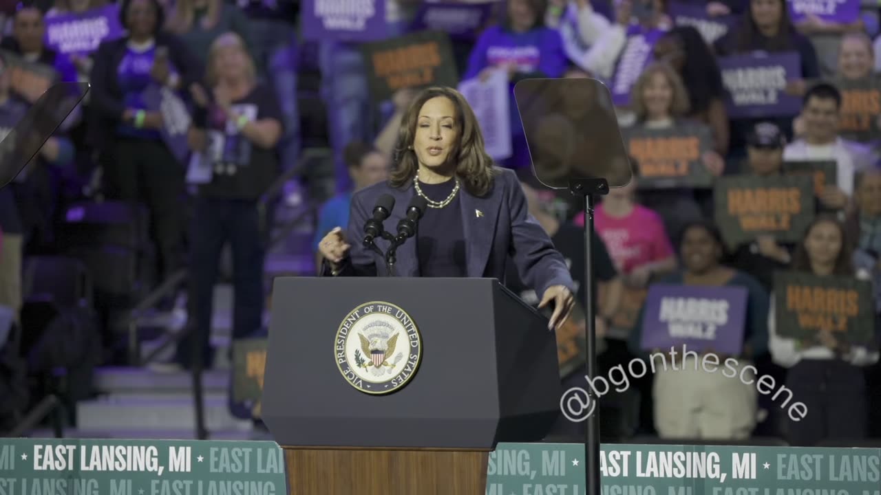 FULL SPEECH: Kamala Harris Rallies at Michigan State University