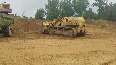 Matt from Diesel Creek on his Cat 977