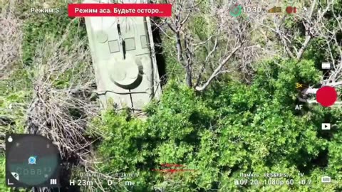 After Looking At it for an Eternity, Russians Drop a Grenade On a Fake APC