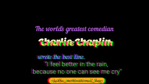 Greatest Comedian Charlie Chaplin