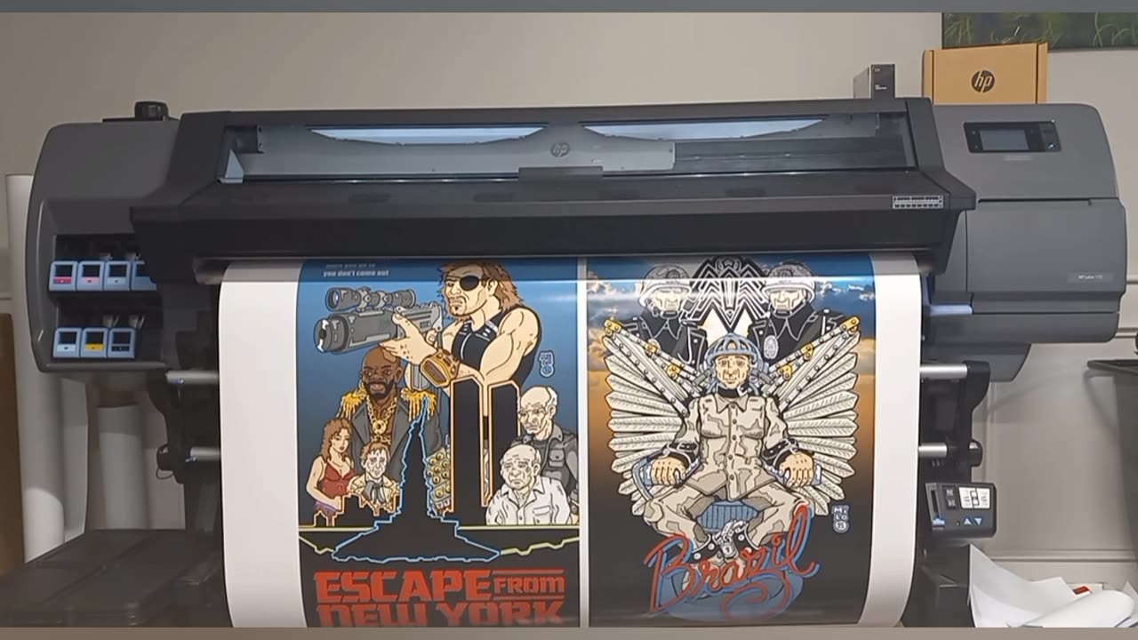 Printing Expo Posters with HP Latex Printer