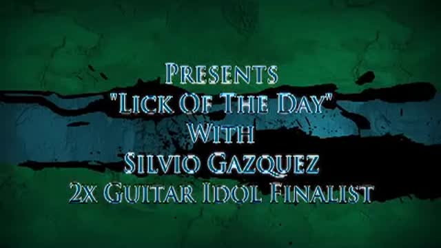 Paul Gilbert style picking exercise
