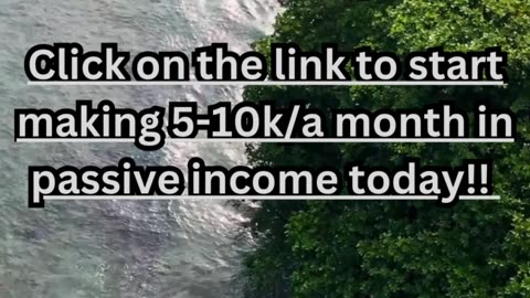 Start Making 5-10k /a month in Passive Income Today!!