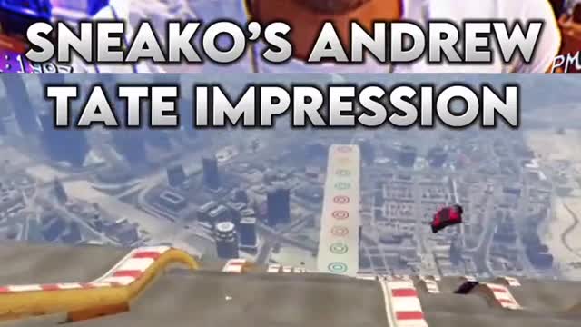 SNEAKO’s Andrew Tate IMPRESSION