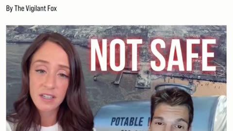 Lahaina, Maui The Water That FEMA Is Giving Them Is Making Them Sick!!