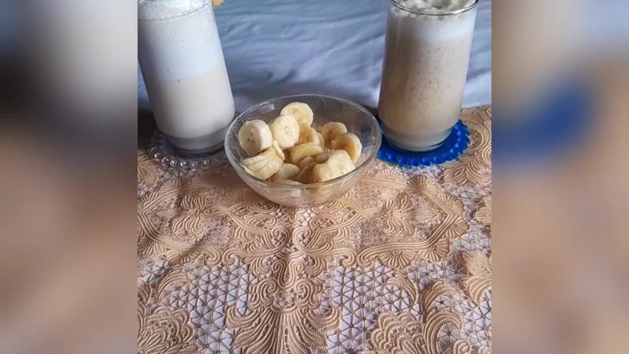 How to make Plantain Drink and Plantain Milkshake