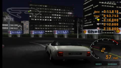 Gran Turismo 3 - License Test S-7 3rd Try(AetherSX2 HD)