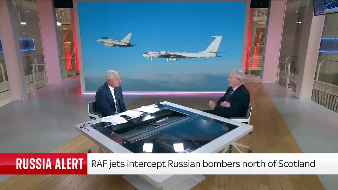 UK aircraft scramble to intercept two Russian bombers near UK airspace