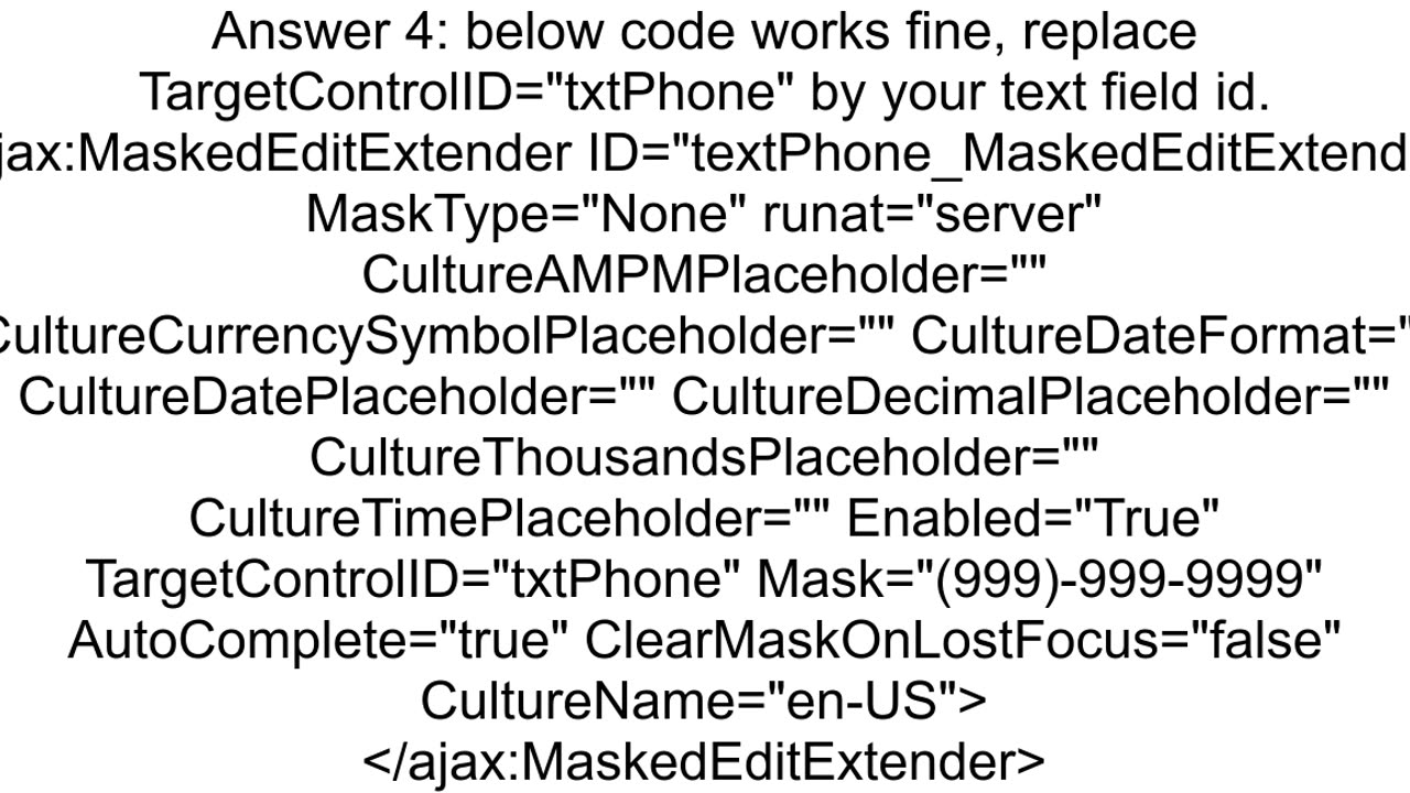 Backspace or Delete key In TextBox with Masked Edit Extender in ASPNET not working in Chrome