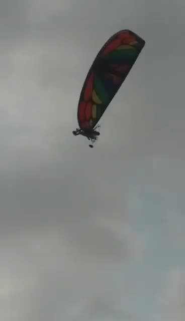Palestinians Fighters are using paraglider attempting to infiltrate southern Israel