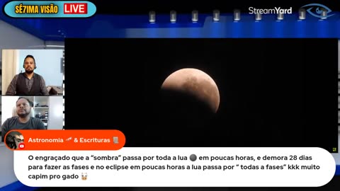 SÉ7IMA VISÃO - StiPbnvj-WU - DERRUBANDO O MITO DO ECLIPSE LUNAR NO MODELO DO GLOBO