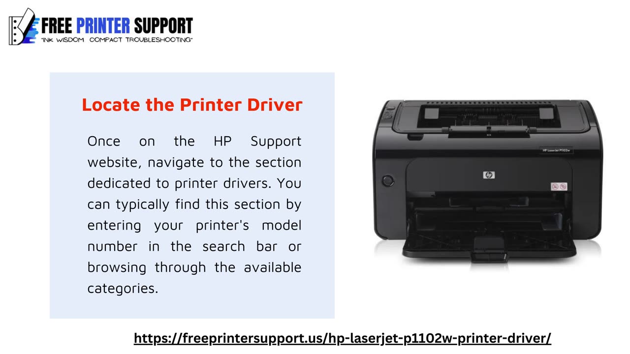 HP Laserjet P1102w Printer Driver Download & Installation Step-by-Step Guide