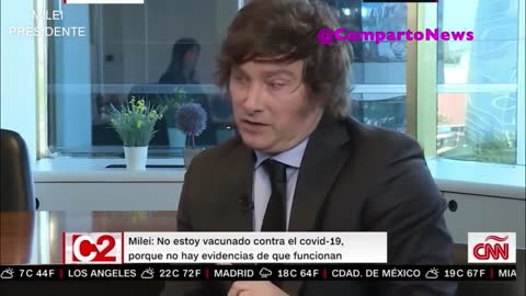 Javier Milei frente a las vaxx Part 1