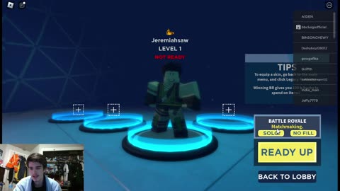 Fortblox on Roblox with Discord Call (Yung Alone Gaming)