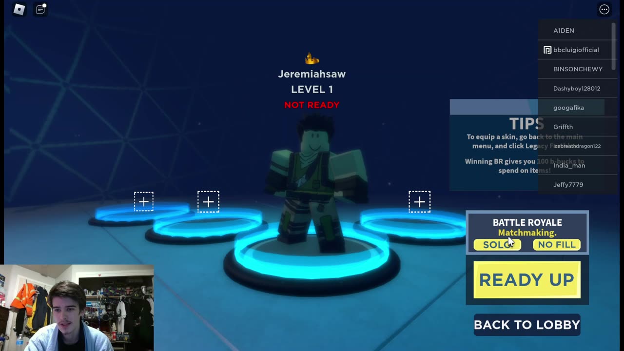 Fortblox on Roblox with Discord Call (Yung Alone Gaming)