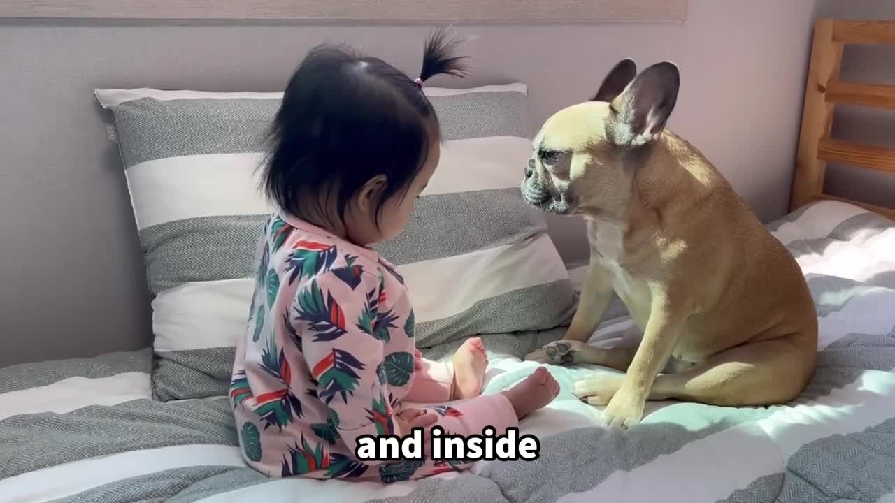 I CAN'T BELIEVE IT My Dog Sings To Our Baby