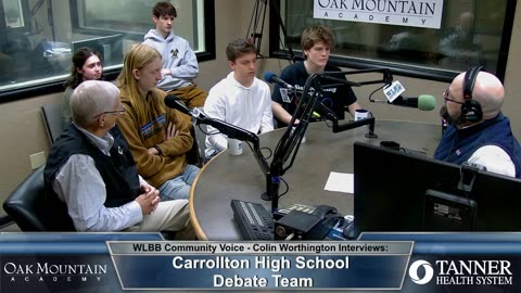 Community Voice 4/18/22 Guest: Carrollton High School Debate Team