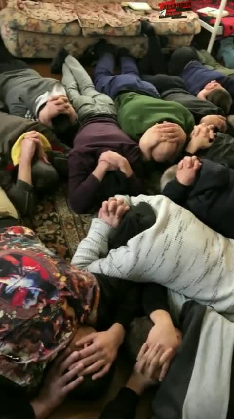 Nazi's holding civilian hostages. HUMAN SHIELDS.