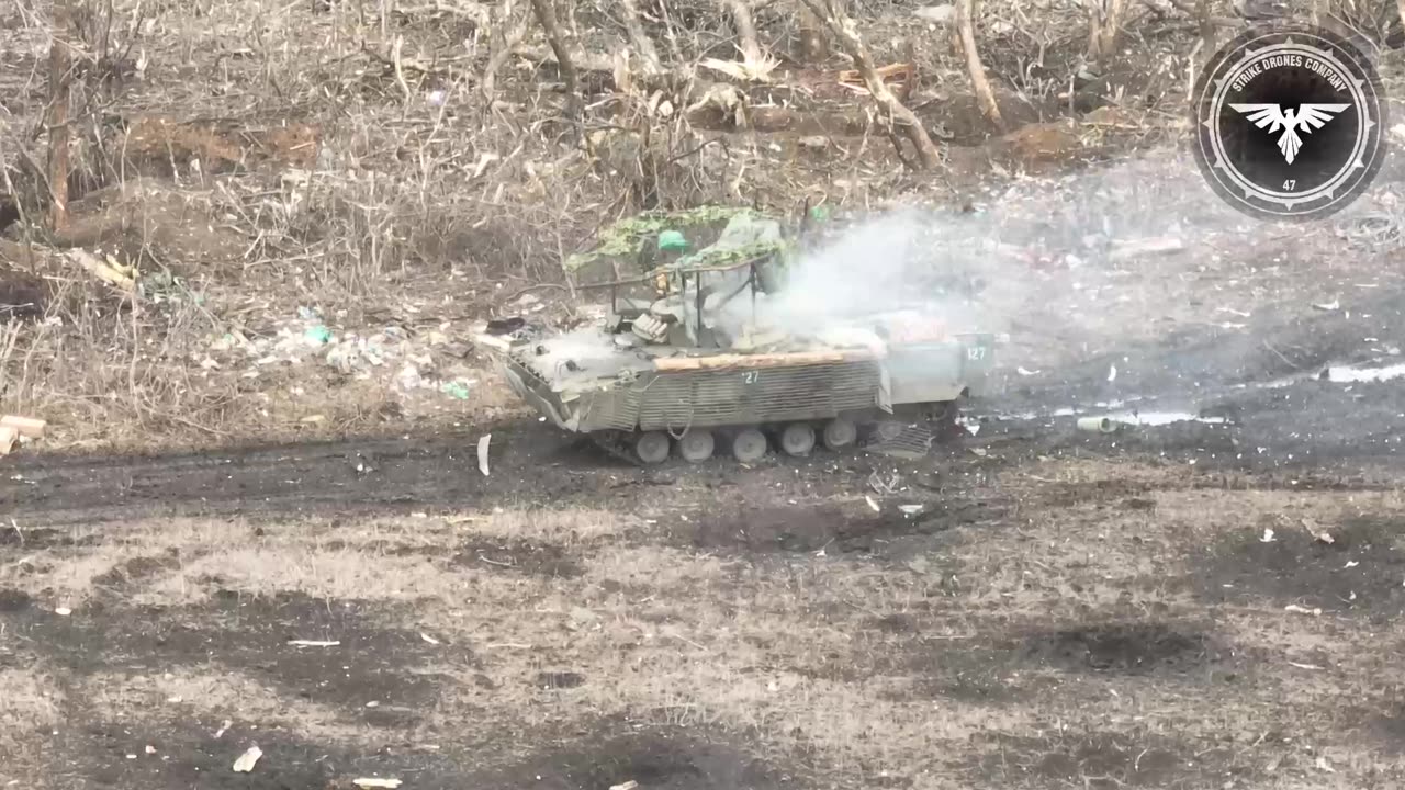 The Insane Detonation of a Russian APC