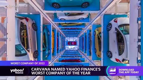 Carvana named Yahoo Finance’s Worst Company of the Year, shares down 98% year-to-date