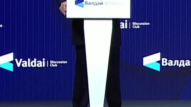 Putin gives chilling speech