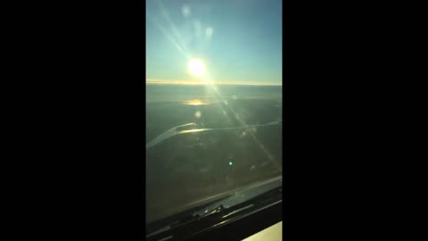 Pilots view Approaching Vancouver International Airport