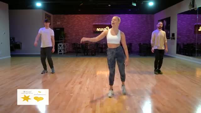 👟💃🏽 Esercizio allenamento Jive intenso per tutti- fronte