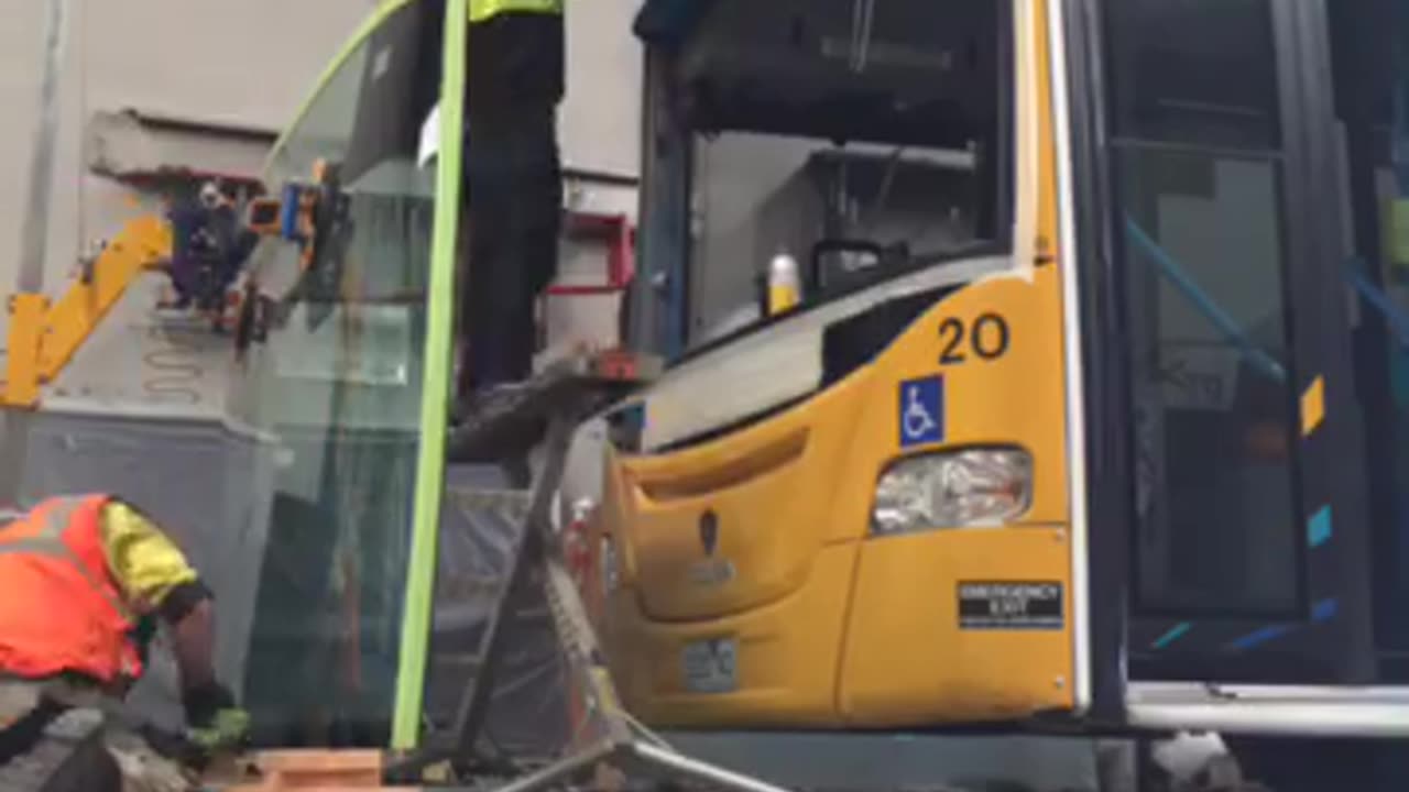 Quick Bus Windscreen Replacement by A1 Windscreens