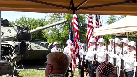 For little 262 population Lowell, Wis, this was a beautiful Memorial Day.