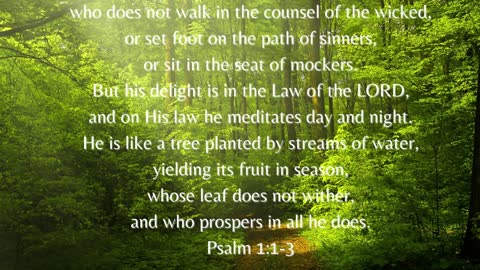 Psalm 1