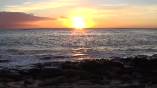 Hale'iwa, HI — Papa'iloa Beach - Sunset