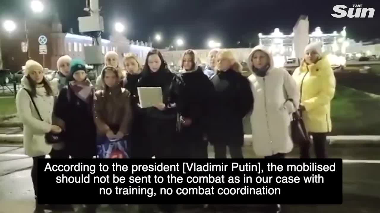 Russian women plea to Putin: 'Bring our men home from meat grinder war'