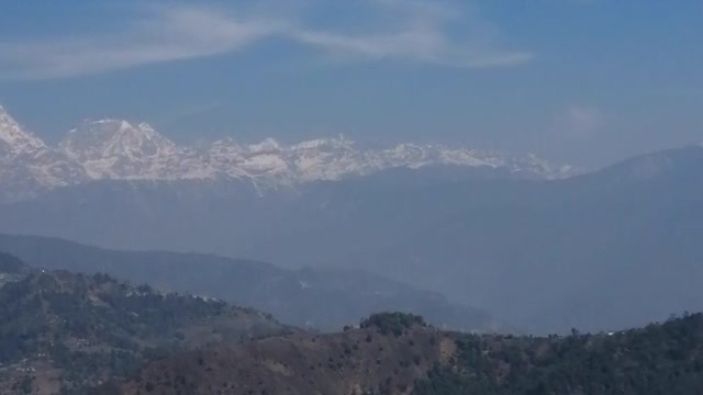 Mountain range nepal