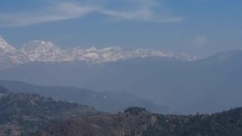 Mountain range nepal