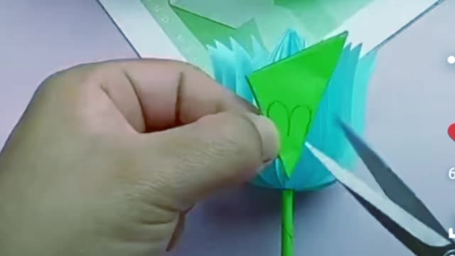 Make A Flower With Paper by Diy ideas #short