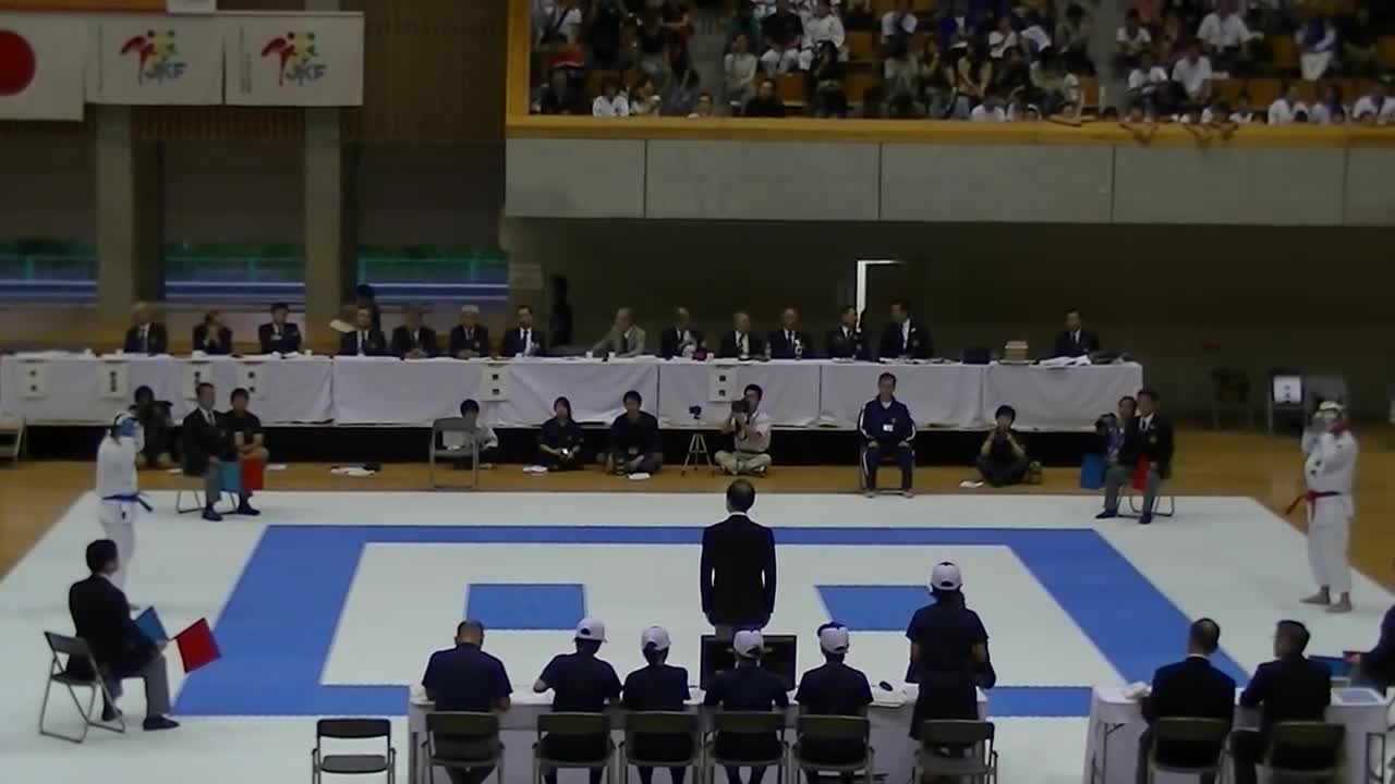 2014日本スポーツマスターズ 男子組手1部決勝 城田(福岡) vs 佐藤(神奈川）