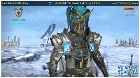 Raid Shadow Legends - Roshcard the Tower - Classic Skin