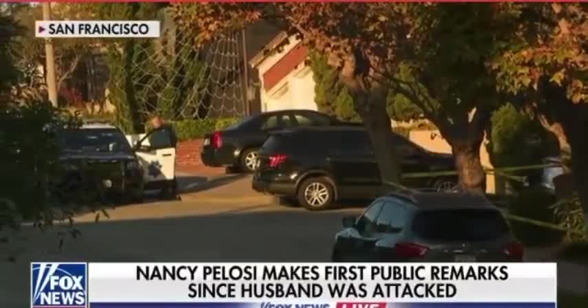 Nancy Pelosi's First Public Remarks Since Paul Pelosi's Attack