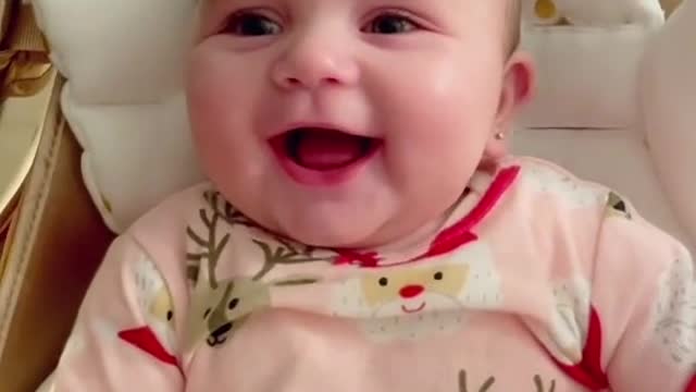 Funny baby clip