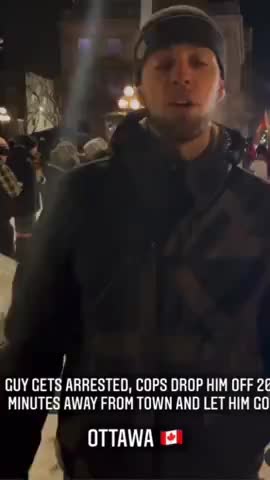 Man Gets Aressted And Released 20 MINUTES AWAY FROM PROTEST