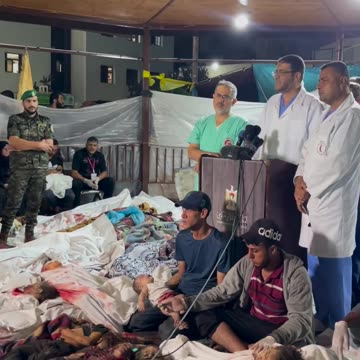 Gaza doctors speak out about bombing of hospital
