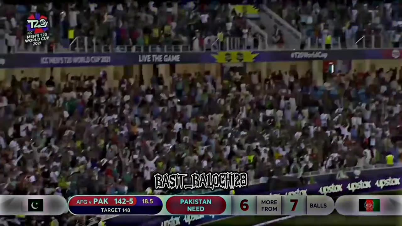 Pak vs Afg Best Hitting