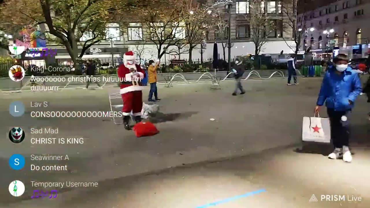 [2020.12.06] [Smooth Sanchez] [NYC LIVE 🔴 IRL SMOOTH SANTA SHOPPER 2$TTS]