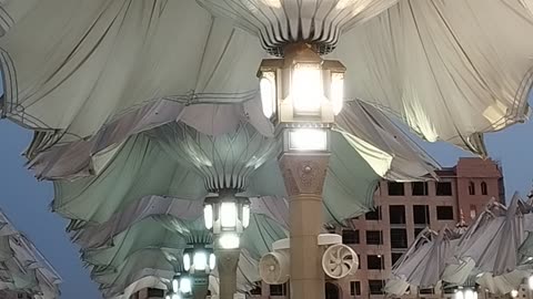 Umbrella system Madinah