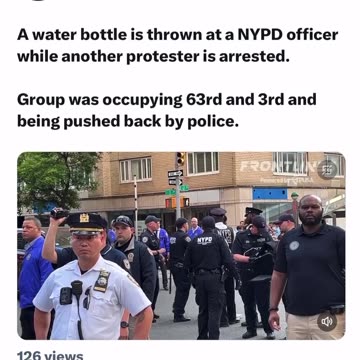 BLM TERRORISTS CAUSING SCENES ON STREETS IN NY MENTALLY ILL