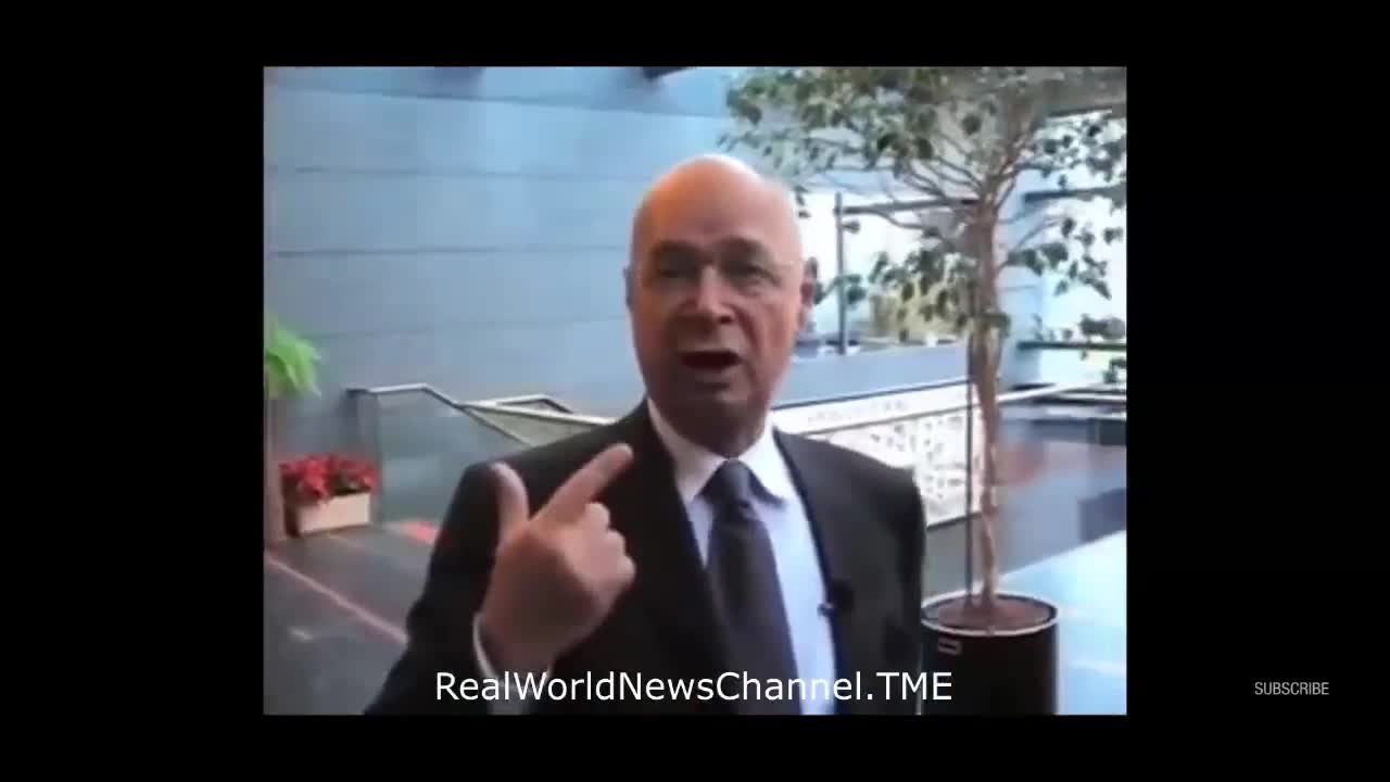 WEF founder Klaus Schwab is filmed with hidden camera