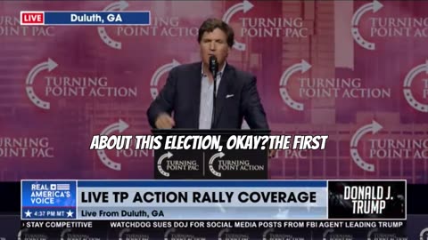 Tucker Carlson: Every person in this room needs to understand you are not in a despised minority.