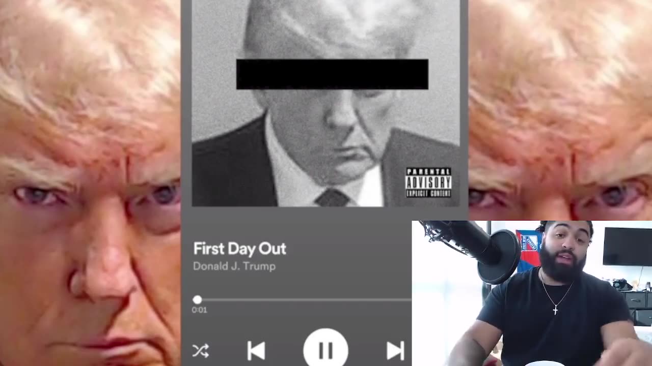 lol - Trumps New song is Uniting the American people...