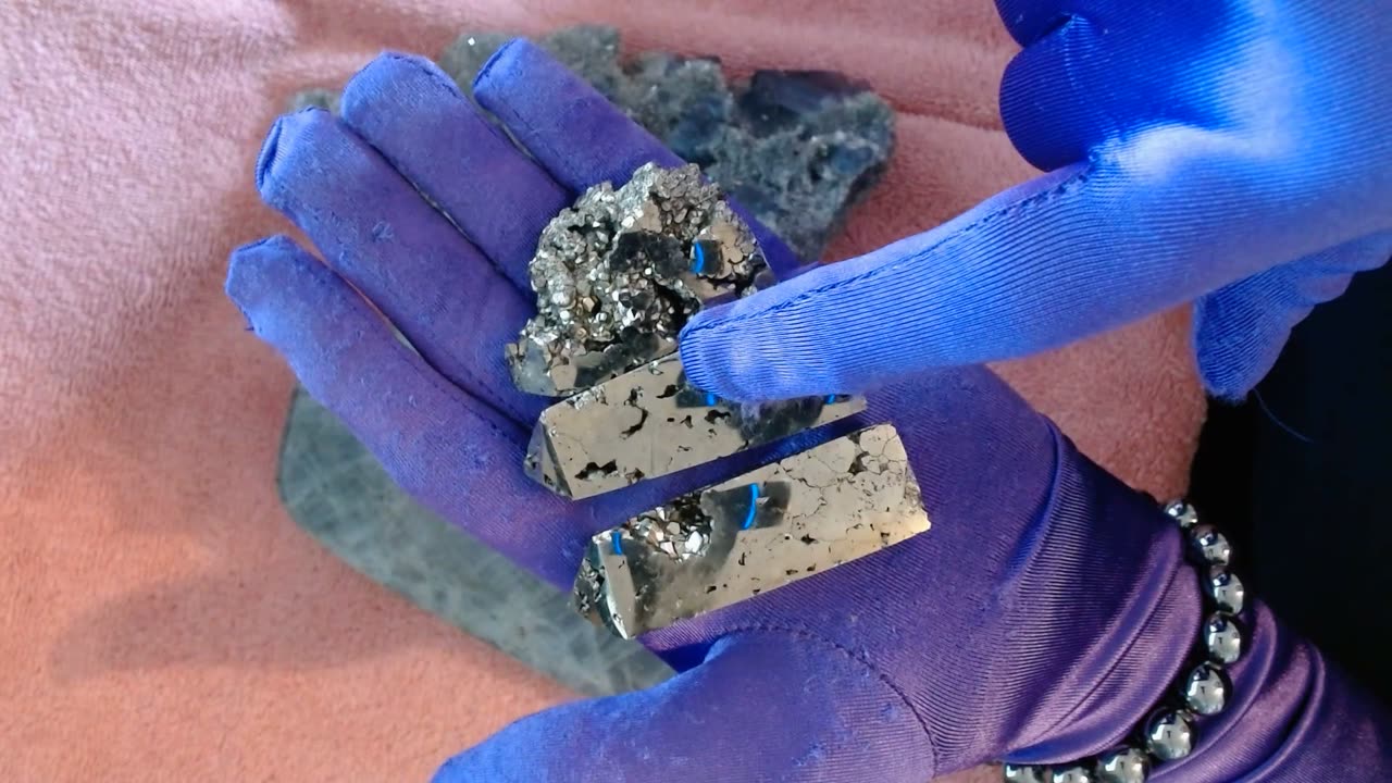 Unboxing of Blue Fluorite Specimen